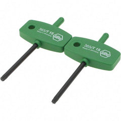 Wiha - T15 Torx Driver - 45mm Blade Length, 80mm OAL, Ergonomic Handle - Exact Industrial Supply