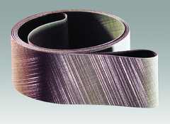 3 x 132" - A80 Grit - Aluminum Oxide - Cloth Belt - Exact Industrial Supply