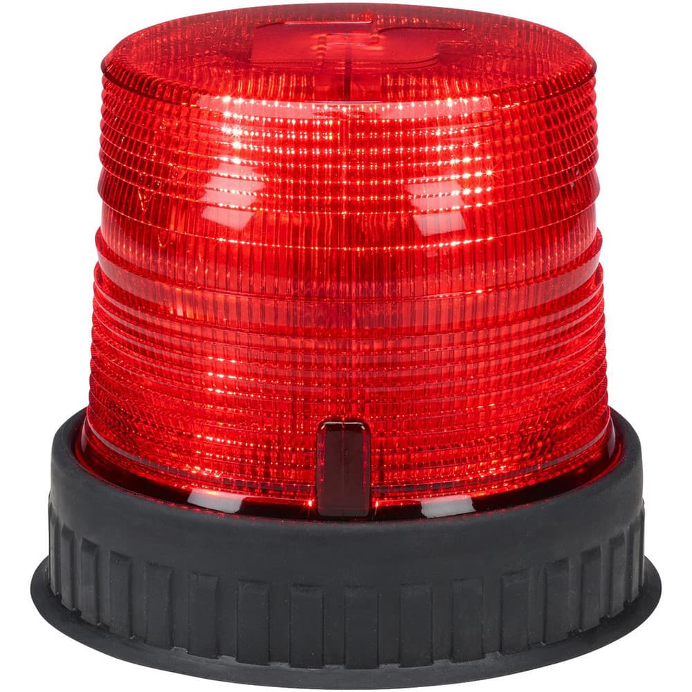 Auxiliary Lights; Light Type: Heavy Duty LED Work Truck Light; Amperage Rating: 1.8000; Light Technology: LED; Color: Red; Material: Polycarbonate; Voltage: 12/24; Overall Height: 5.6; Overall Diameter: 16.800; Wire Connection Type: Deutsch Cable Connect
