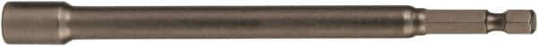 Wiha - 1/4" Magnetic Nutsetter - 1/4" Hex Drive, 12" OAL - Exact Industrial Supply