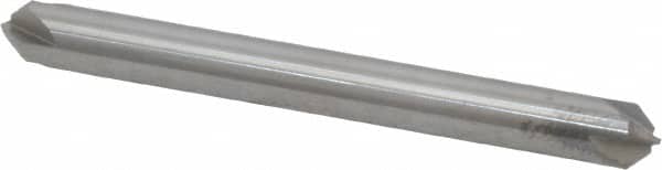 ProMax - 1/4" Diam 4 Flute Double End Solid Carbide Chamfer Mill - Exact Industrial Supply