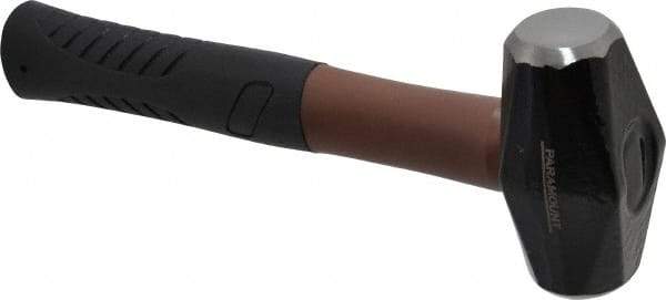 Paramount - 2 Lb Head Drilling Hammer - 10-3/8" OAL, Fiberglass Handle - Exact Industrial Supply