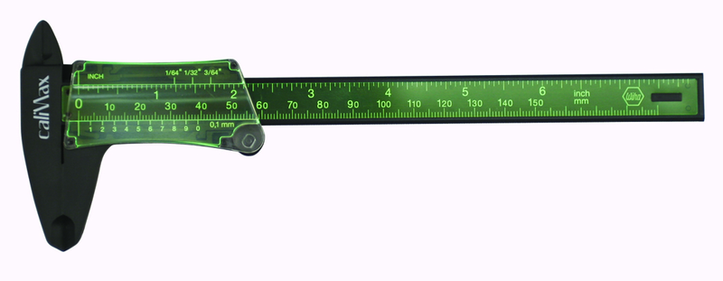 6" CaliMax Vernier Caliper Inch & Metric - Exact Industrial Supply