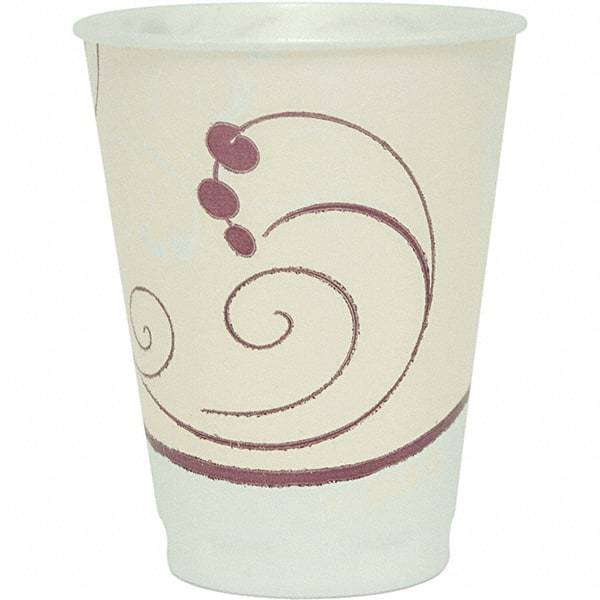 Solo - 12 oz Foam Hot/Cold Drink Cups - Tan - Exact Industrial Supply