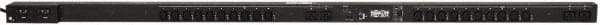 Tripp-Lite - 24 Outlets, 208/240 Volts, 30 Amps, 10' Cord, Power Outlet Strip - Rack Mount, 5-15/20R NEMA Configuration, 19" Strip - Exact Industrial Supply