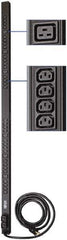 Tripp-Lite - 38 Outlets, 200/240 Volts, 30 Amps, 10' Cord, Power Outlet Strip - Rack Mount, 5-15/20R NEMA Configuration, 19" Strip - Exact Industrial Supply