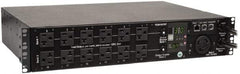 Tripp-Lite - 25 Outlets, 120 VAC30 Amps, 12' Cord, Power Outlet Strip - Rack Mount, 5-15/20R NEMA Configuration, 19" Strip - Exact Industrial Supply