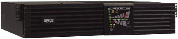 Tripp-Lite - 20 Amp, 3,000 VA, Tower & Rack Mount Online Backup Uninterruptible Power Supply - Backup 6 min with Full Load & 15 min with Half Load, 208 Volt Input & Output, 2,500 Watt Output, 1 Phases, 7 Outlets - Exact Industrial Supply