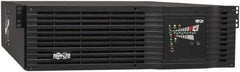 Tripp-Lite - 20 Amp, 3,000 VA, Tower & Rack Mount Online Backup Uninterruptible Power Supply - Backup 5 min with Full Load & 14.2 min with Half Load, 120 VAC Input & Output, 2,400 Watt Output, 1 Phases, 7 Outlets - Exact Industrial Supply