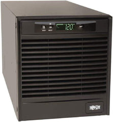 Tripp-Lite - 20 Amp, 2,200 VA, Tower & Rack Mount Online Backup Uninterruptible Power Supply - Backup 4-1/2 min with Full Load & 14 min with Half Load, 120 VAC Input & Output, 1,800 Watt Output, 1 Phases, 6 Outlets - Exact Industrial Supply