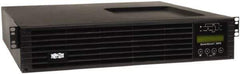 Tripp-Lite - 20 Amp, 2,200 VA, Tower & Rack Mount Online Backup Uninterruptible Power Supply - Backup 4 min with Full Load & 13.2 min with Half Load, 120 VAC Input & Output, 1,800 Watt Output, 1 Phases, 6 Outlets - Exact Industrial Supply