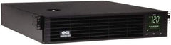 Tripp-Lite - 20 Amp, 2,200 VA, Tower & Rack Mount Line Interactive Backup Uninterruptible Power Supply - Backup 5.6 min with Full Load & 14 min with Half Load, 120 VAC Input & Output, 1,920 Watt Output, 1 Phases, 8 Outlets - Exact Industrial Supply