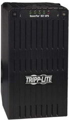 Tripp-Lite - 20 Amp, 3,000 VA, Tower Mount Line Interactive Backup Uninterruptible Power Supply - Backup 3-1/2 min with Full Load & 11 min with Half Load, 120 VAC Input & Output, 2,400 Watt Output, 1 Phases, 6 Outlets - Exact Industrial Supply