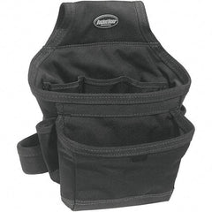 Bucket Boss - 11 Pocket General Purpose Holster - Ballistic Nylon, Black - Exact Industrial Supply