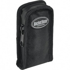 Bucket Boss - 1 Pocket Mobile Carrier Holster - Nylon, Black - Exact Industrial Supply