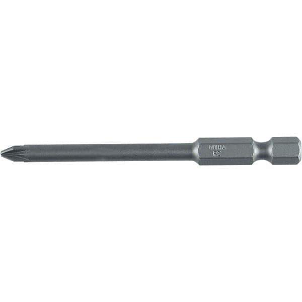 Wiha - PZ.1 Power Bit - 1/4" Drive, 2-3/4" OAL - Exact Industrial Supply