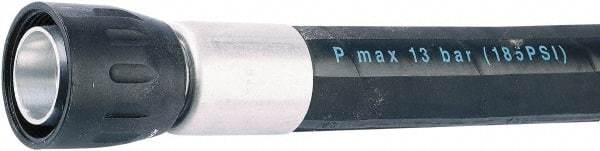 Transair - 1-1/2" ID, Nitrile Flexible Air Hose - 45" Long - Exact Industrial Supply