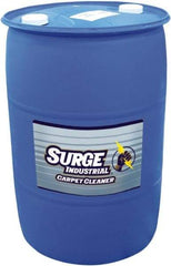 Surge Industrial - 55 Gal Drum Carpet Cleaner - Light Citrus Scent, Use on Carpet & Upholstery - Exact Industrial Supply