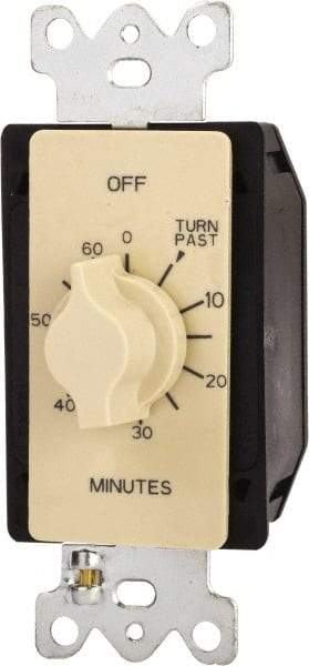 TORK nsi - 0 min to 60 min Indoor Analog Spring-wound Mechanical Timer - 125/250/277 VAC, 50/60 Hz, 2,500 Watts, 24 Modes - Exact Industrial Supply