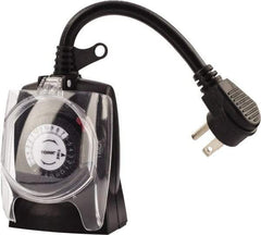 TORK nsi - 30 min Outdoor Analog Electrical Timer - 24 On/Off per wk, 125 VAC, 1,875 Watts, 48 Modes - Exact Industrial Supply