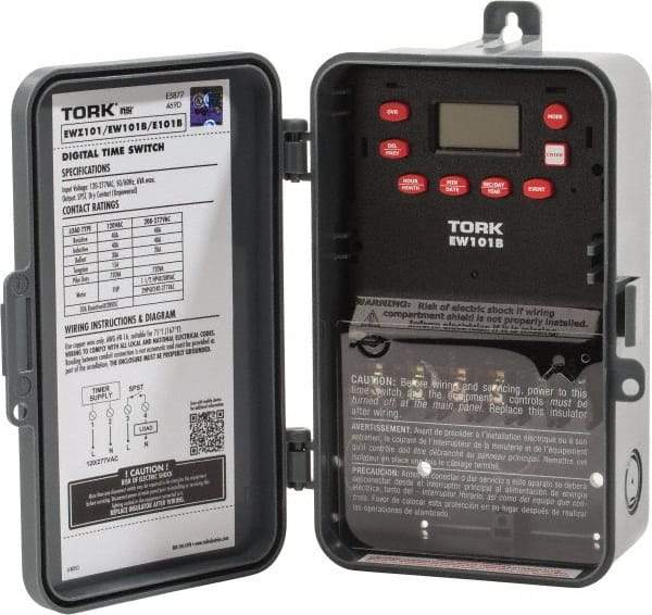 TORK nsi - Electrical Timers & Timer Switches Timer/Switch Type: Electronic Timer Switch Recommended Environment: Indoor/Outdoor - Exact Industrial Supply