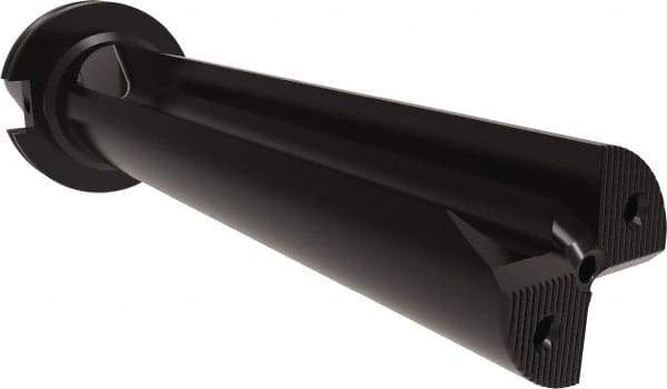 Allied Machine and Engineering - 10" Max Drill Depth, 4.5xD, 2" Diam, Indexable Insert Drill - 2 Inserts, CAT50 Taper Shank - Exact Industrial Supply