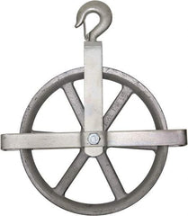 Value Collection - Blocks & Pulleys Type: Swivel Hook Block Rope Type: Fibrous - Exact Industrial Supply