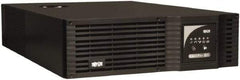 Tripp-Lite - 30 Amp, 5,000 VA, Tower & Rack Mount Line Interactive Backup Uninterruptible Power Supply - Backup 8 min with Full Load & 20 min with Half Load, 230 Volt Input & Output, 3,750 Watt Output, 1 Phases, 6 Outlets - Exact Industrial Supply