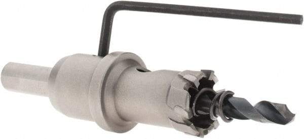 Value Collection - 3/4" Diam, 1" Cutting Depth, Hole Saw - Carbide-Tipped Saw - Exact Industrial Supply