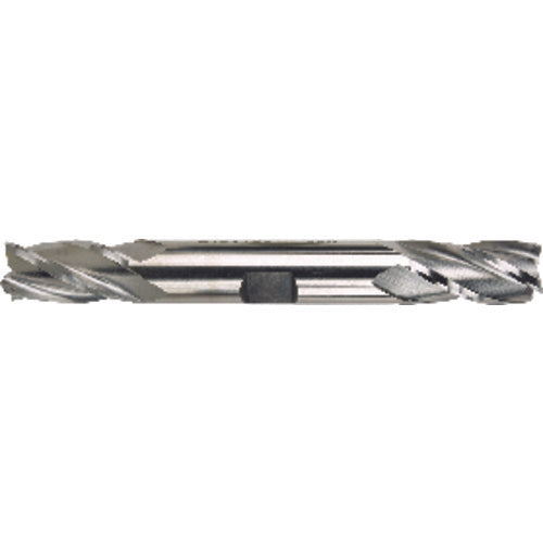 3/16″ × 3/8″ × 1/2″ × 3 1/4″ 4 Flute Double End HSS Finishing Center Cutting End Mill-Uncoated Series/List #4553 - Exact Industrial Supply