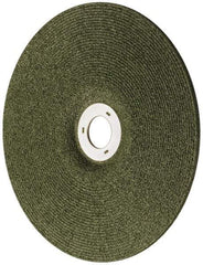 3M - 36 Grit, 7" Wheel Diam, 1/8" Wheel Thickness, 7/8" Arbor Hole, Type 27 Depressed Center Wheel - Ceramic, 8,500 Max RPM, Compatible with Angle Grinder - Exact Industrial Supply