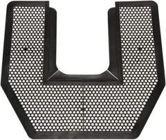 Ability One - Disposable Toilet Mat - Black, Apple Scented - Exact Industrial Supply