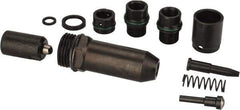 RivetKing - 3 to 6" Nose Head Kit for Rivet Tool - Includes Lock Ring, Upper Housing, O-Rings, Set Nut, Jaw Housing, Jaw Pusher, 3 Pc. Jaw Set - Exact Industrial Supply