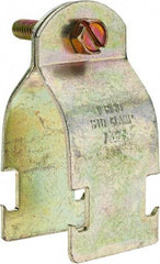 Value Collection - Steel Channel Pipe Strap for 1" Conduit - For Use with 1-1/2" Channel, 1-5/8" Channel, IMC Conduit & Rigid Conduit - Exact Industrial Supply