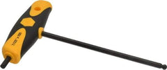 Wiha - 7/32" Hex, T-Handle Cushion Grip, Ball End Hex Key - 150mm OAL, Inch System of Measurement - Exact Industrial Supply