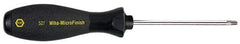 Wiha - T27 Torx Driver - 115mm Blade Length, 8 1/2" OAL - Exact Industrial Supply