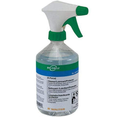 WALTER Surface Technologies - 16.9 oz Plastic Bottle & Trigger Sprayer - Clear - Exact Industrial Supply