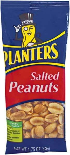 Planters - Nuts - Salted Peanuts - Exact Industrial Supply