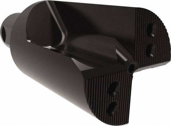Allied Machine and Engineering - 102mm Max Drill Depth, 1xD, 3.6" Diam, Indexable Insert Drill - 8 Inserts, 50mm Shank Diam, Straight Shank - Exact Industrial Supply