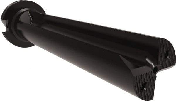 Allied Machine and Engineering - 11-3/4" Max Drill Depth, 4.5xD, 61mm Diam, Indexable Insert Drill - 2 Inserts, CAT50 Taper Shank - Exact Industrial Supply