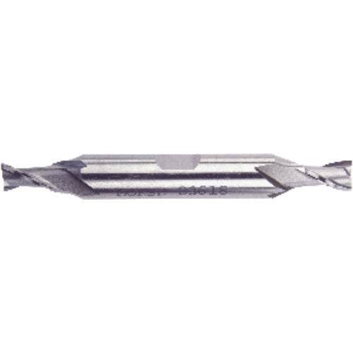 3/16″ × 3/8″ × 9/32″ × 2 3/4″ 2 Flute Double End HSS Finishing Center Cutting End Mill-Uncoated Series/List #4563 - Exact Industrial Supply