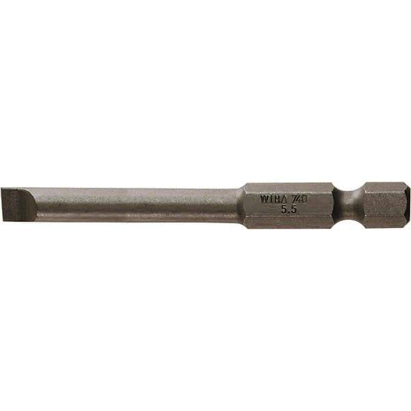 Wiha - 9/64" Power Bit - 1/4" Drive, 2-3/4" OAL - Exact Industrial Supply