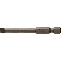 Wiha - 9/64" Power Bit - 1/4" Drive, 2-3/4" OAL - Exact Industrial Supply