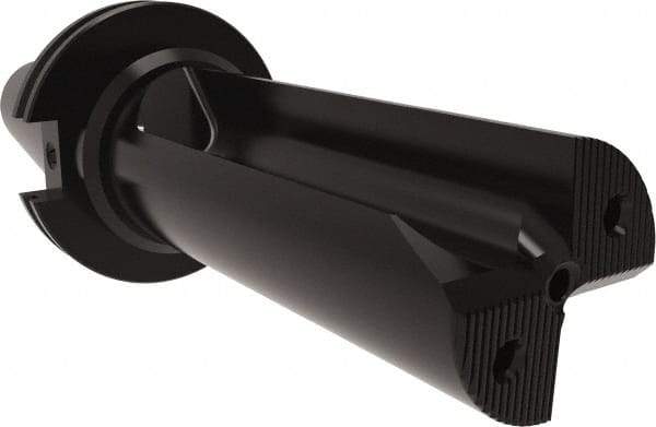 Allied Machine and Engineering - 5-3/4" Max Drill Depth, 2.2xD, 61mm Diam, Indexable Insert Drill - 2 Inserts, CAT50 Taper Shank - Exact Industrial Supply