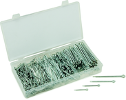 1000 Pc. Cotter Pin Assortment - 1/16" x 1" - 5/32" x 2 1/2" - Exact Industrial Supply