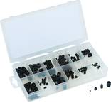 160 Pc. Metric Allen Head Set Screw Asst. - 3mm x 5mm - 10mm x 12mm - Exact Industrial Supply