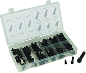 106 Pc. Metric Socket Head Screw Asst. - M4 x 12 - M10 x 40 - Exact Industrial Supply