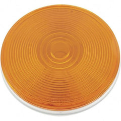 Value Collection - 4" Long, Yellow Stop, Turn & Tail Light - Exact Industrial Supply