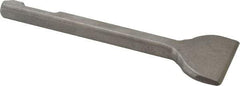 Ingersoll-Rand - 2" Head Width, 7" OAL, 1/2" Shank Diam, Scaling Chisel - CP Shank, Steel - Exact Industrial Supply