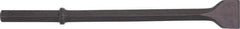 Ingersoll-Rand - 3" Head Width, 14" OAL, 1" Shank Diam, Scaling Chisel - Hex Drive, Hex Shank, Steel - Exact Industrial Supply